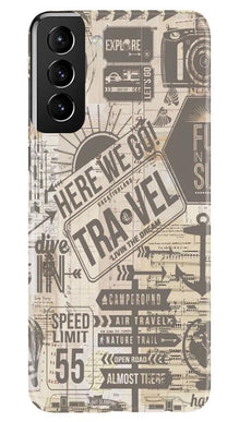 Travel Mobile Back Case for Samsung Galaxy S21 Plus  (Design - 104)