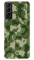 Army Camouflage Case for Samsung Galaxy S21 5G  (Design - 106)