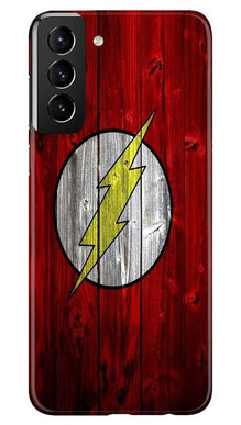 Flash Superhero Mobile Back Case for Samsung Galaxy S21 5G  (Design - 116)