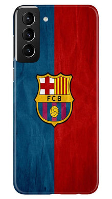 FCB Football Mobile Back Case for Samsung Galaxy S21 Plus  (Design - 123)