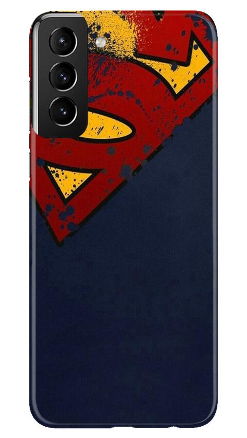 Superman Superhero Case for Samsung Galaxy S21 Plus  (Design - 125)