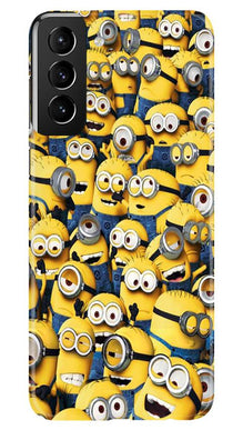 Minions Mobile Back Case for Samsung Galaxy S21 Plus  (Design - 126)
