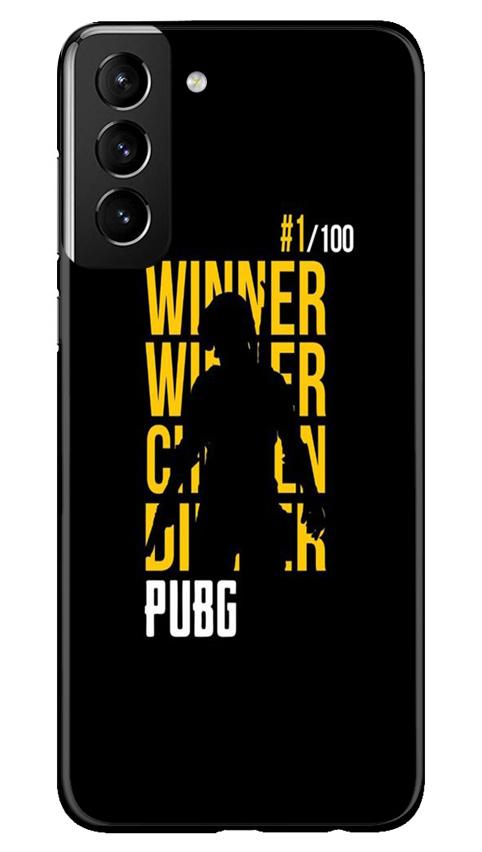 Pubg Winner Winner Case for Samsung Galaxy S21 Plus  (Design - 177)