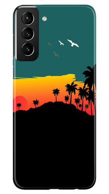 Sky Trees Mobile Back Case for Samsung Galaxy S21 Plus (Design - 191)