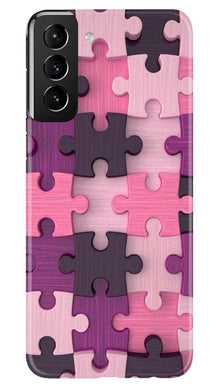 Puzzle Mobile Back Case for Samsung Galaxy S21 5G (Design - 199)