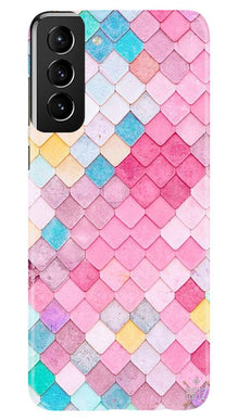 Pink Pattern Mobile Back Case for Samsung Galaxy S21 5G (Design - 215)