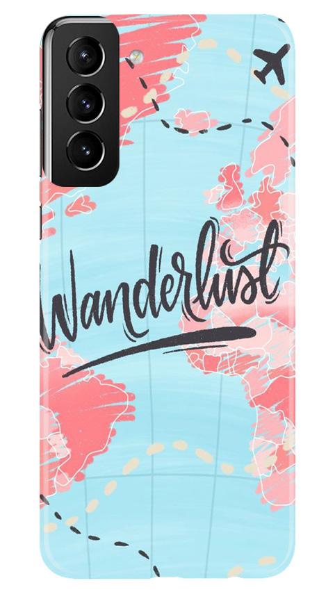 Wonderlust Travel Case for Samsung Galaxy S21 Plus (Design No. 223)