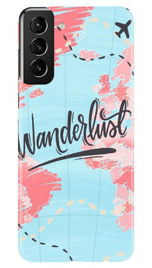 Wonderlust Travel Mobile Back Case for Samsung Galaxy S21 5G (Design - 223)