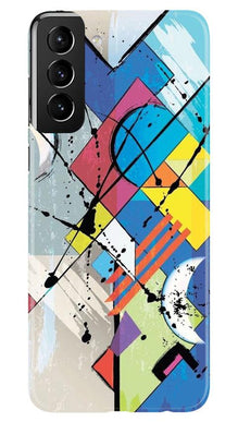 Modern Art Mobile Back Case for Samsung Galaxy S21 5G (Design - 235)