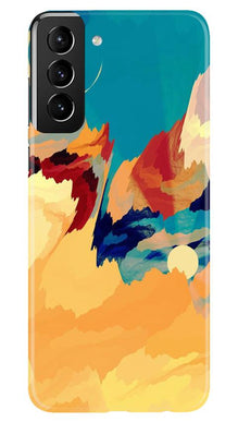 Modern Art Mobile Back Case for Samsung Galaxy S21 Plus (Design - 236)