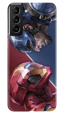 Ironman Captain America Mobile Back Case for Samsung Galaxy S21 5G (Design - 245)