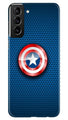 Captain America Shield Case for Samsung Galaxy S21 Plus (Design No. 253)