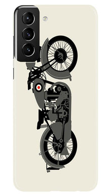MotorCycle Mobile Back Case for Samsung Galaxy S21 5G (Design - 259)