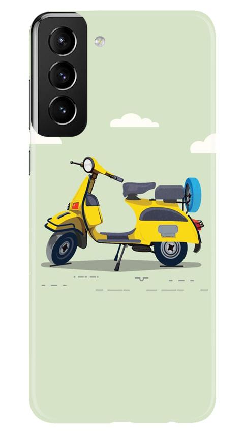 Vintage Scooter Case for Samsung Galaxy S21 Plus (Design No. 260)