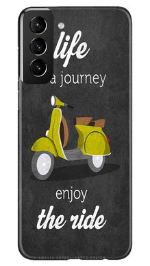 Life is a Journey Mobile Back Case for Samsung Galaxy S21 Plus (Design - 261)
