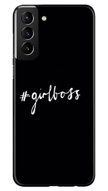 #GirlBoss Mobile Back Case for Samsung Galaxy S21 5G (Design - 266)