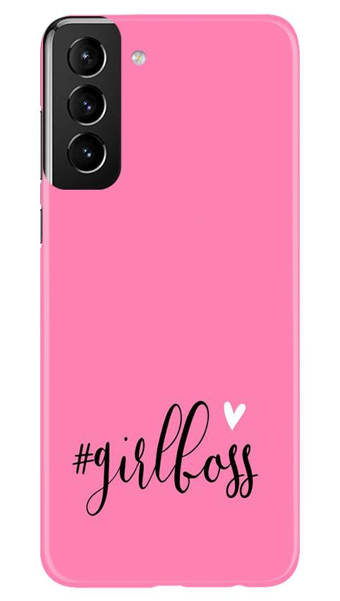 Girl Boss Pink Case for Samsung Galaxy S21 5G (Design No. 269)