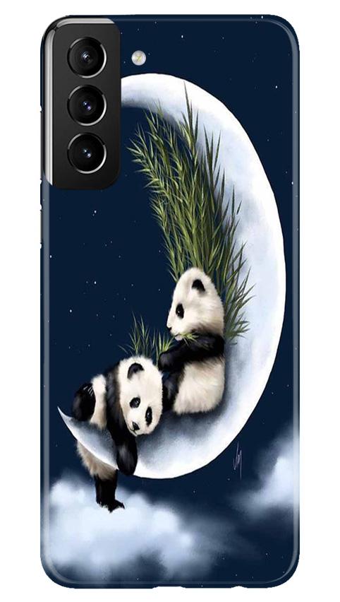 Panda Moon Mobile Back Case for Samsung Galaxy S21 5G (Design - 318)