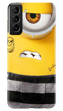 Minion Mobile Back Case for Samsung Galaxy S21 Plus (Design - 324)