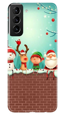 Santa Claus Mobile Back Case for Samsung Galaxy S21 Plus (Design - 334)