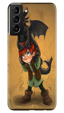Dragon Mobile Back Case for Samsung Galaxy S21 Plus (Design - 336)
