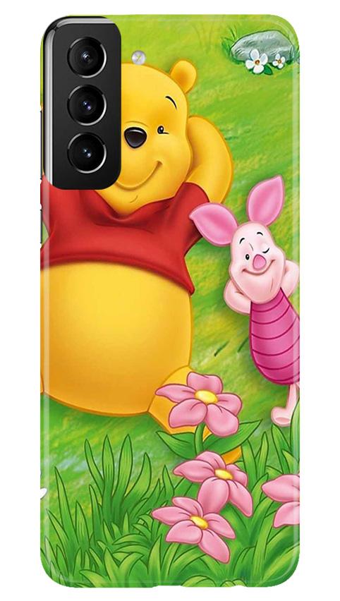 Winnie The Pooh Mobile Back Case for Samsung Galaxy S21 Plus (Design - 348)