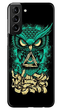 Owl Mobile Back Case for Samsung Galaxy S21 Plus (Design - 358)