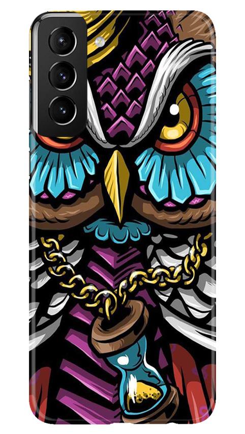 Owl Mobile Back Case for Samsung Galaxy S21 5G (Design - 359)