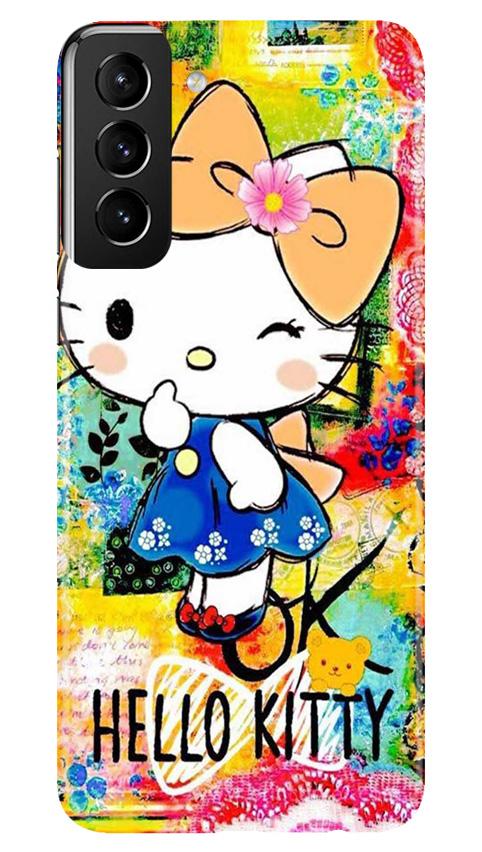 Hello Kitty Mobile Back Case for Samsung Galaxy S21 5G (Design - 362)