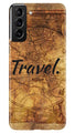 Travel Mobile Back Case for Samsung Galaxy S21 Plus (Design - 375)