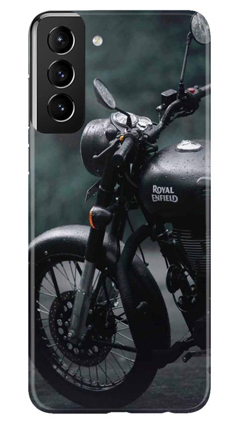 Royal Enfield Mobile Back Case for Samsung Galaxy S21 Plus (Design - 380)