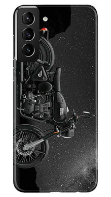Royal Enfield Mobile Back Case for Samsung Galaxy S21 Plus (Design - 381)