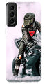 Biker Mobile Back Case for Samsung Galaxy S21 Plus (Design - 383)