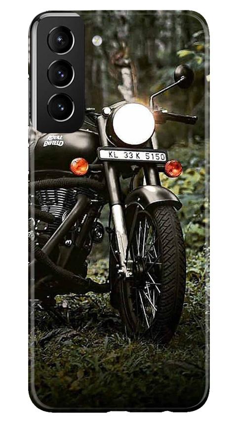 Royal Enfield Mobile Back Case for Samsung Galaxy S21 Plus (Design - 384)