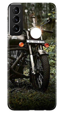 Royal Enfield Mobile Back Case for Samsung Galaxy S21 Plus (Design - 384)