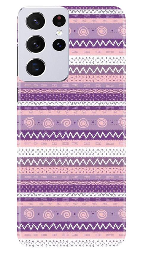 Zigzag line pattern3 Case for Samsung Galaxy S21 Ultra