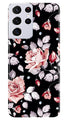 Pink rose Case for Samsung Galaxy S21 Ultra