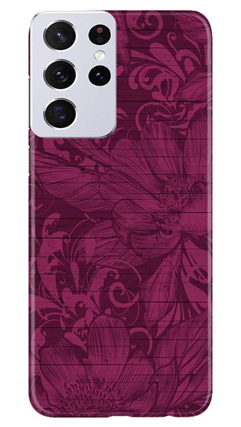 Purple Backround Case for Samsung Galaxy S21 Ultra