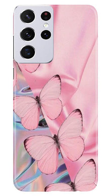 Butterflies Mobile Back Case for Samsung Galaxy S21 Ultra (Design - 26)
