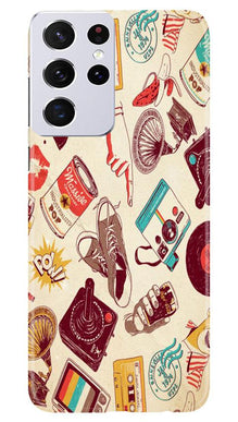 Vintage Mobile Back Case for Samsung Galaxy S21 Ultra (Design - 35)