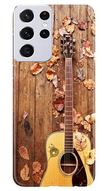 Guitar Mobile Back Case for Samsung Galaxy S21 Ultra (Design - 43)