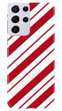 Red White Mobile Back Case for Samsung Galaxy S21 Ultra (Design - 44)