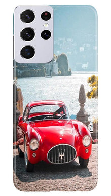 Vintage Car Mobile Back Case for Samsung Galaxy S21 Ultra (Design - 51)