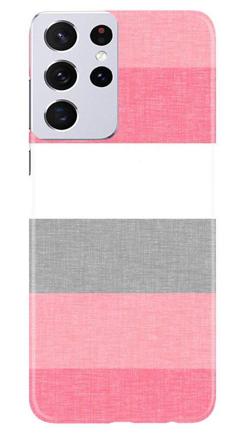 Pink white pattern Case for Samsung Galaxy S21 Ultra