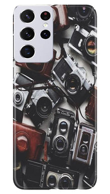 Cameras Mobile Back Case for Samsung Galaxy S21 Ultra (Design - 57)