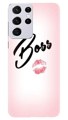 Boss Mobile Back Case for Samsung Galaxy S21 Ultra (Design - 59)