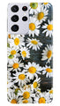 White flowers2 Case for Samsung Galaxy S21 Ultra