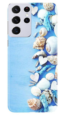 Sea Shells2 Mobile Back Case for Samsung Galaxy S21 Ultra (Design - 64)