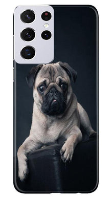 little Puppy Mobile Back Case for Samsung Galaxy S21 Ultra (Design - 68)