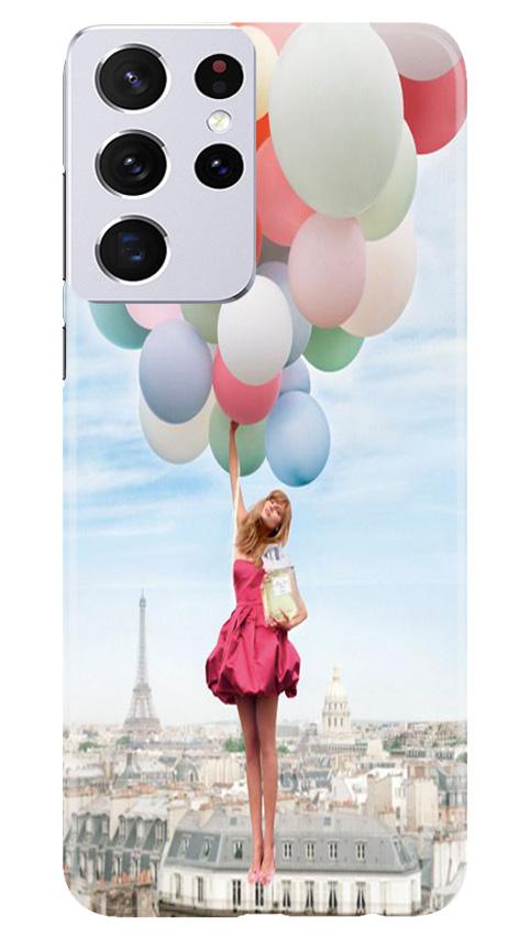 Girl with Baloon Case for Samsung Galaxy S21 Ultra